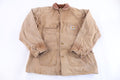 Carhartt Logo Patch Tan Blanket Lined Chore Jacket