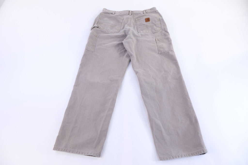 Carhartt Logo Patch Tan Dungaree Fit Pants product image 1