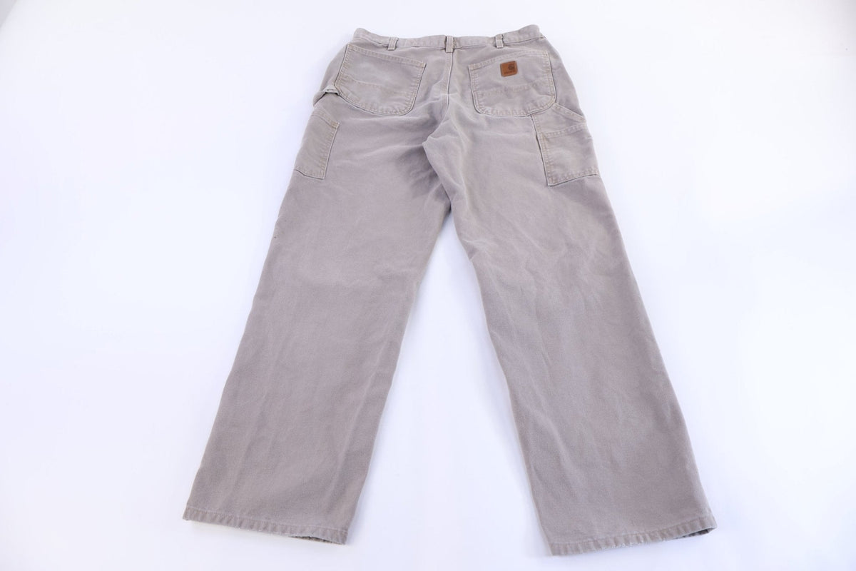 Carhartt Logo Patch Tan Dungaree Fit Pants product image 1