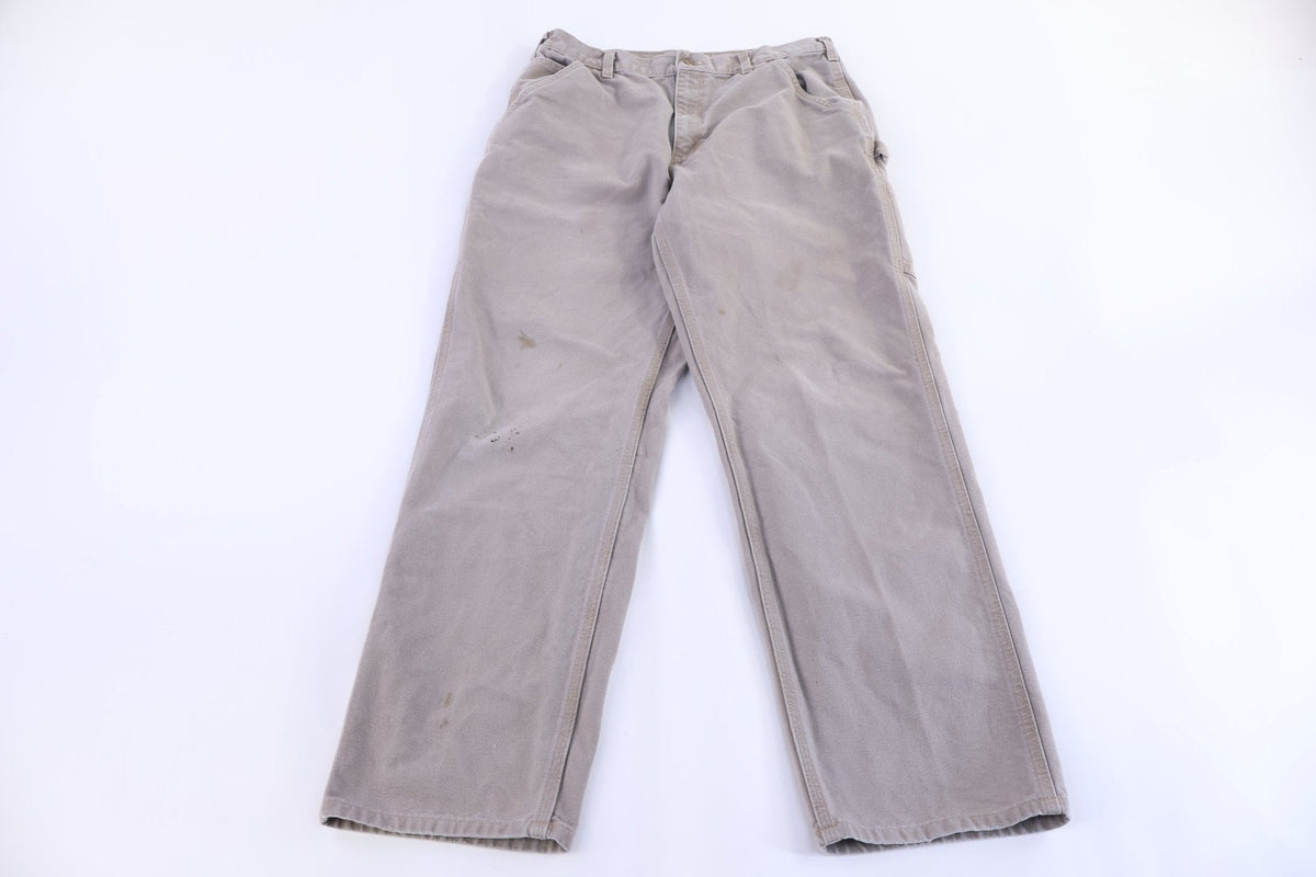 Carhartt Logo Patch Tan Dungaree Fit Pants product image 2