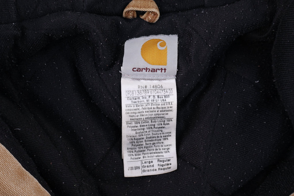 Carhartt Logo Patch Tan Full Zip Jacket product image 5