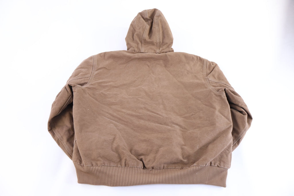 Carhartt Logo Patch Tan Full Zip Jacket product image 2