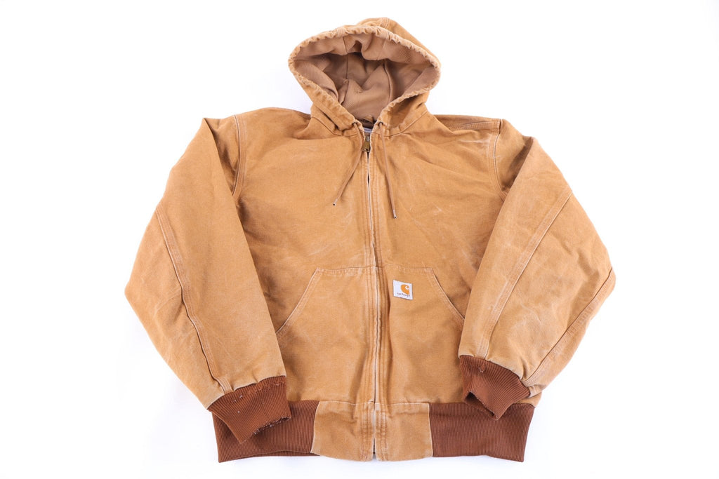 Carhartt Logo Patch Tan Full Zip Jacket product image 1
