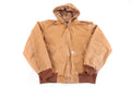 Carhartt Logo Patch Tan Full Zip Jacket product image 1