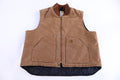 Carhartt Logo Patch Tan Full Zip Vest