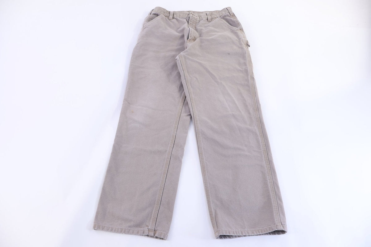 Carhartt Logo Patch Tan Pants product image 1