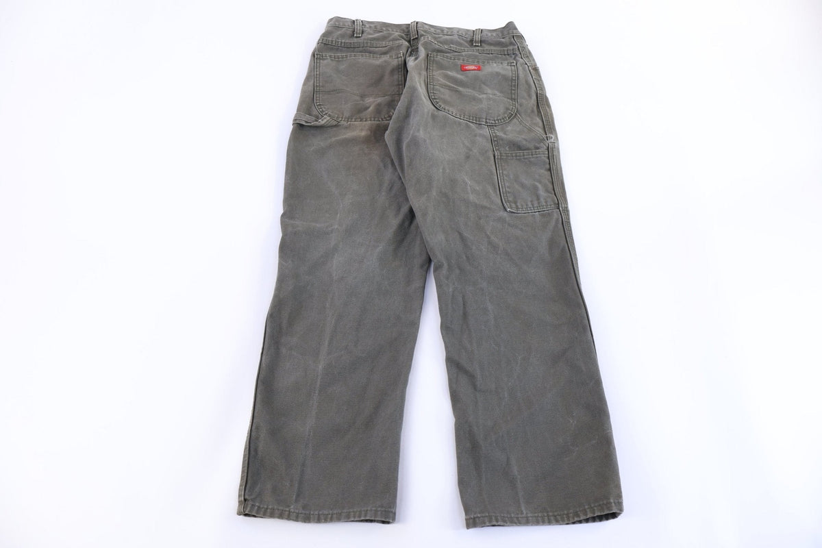 Dickies Logo Patch Green Pants product image 1