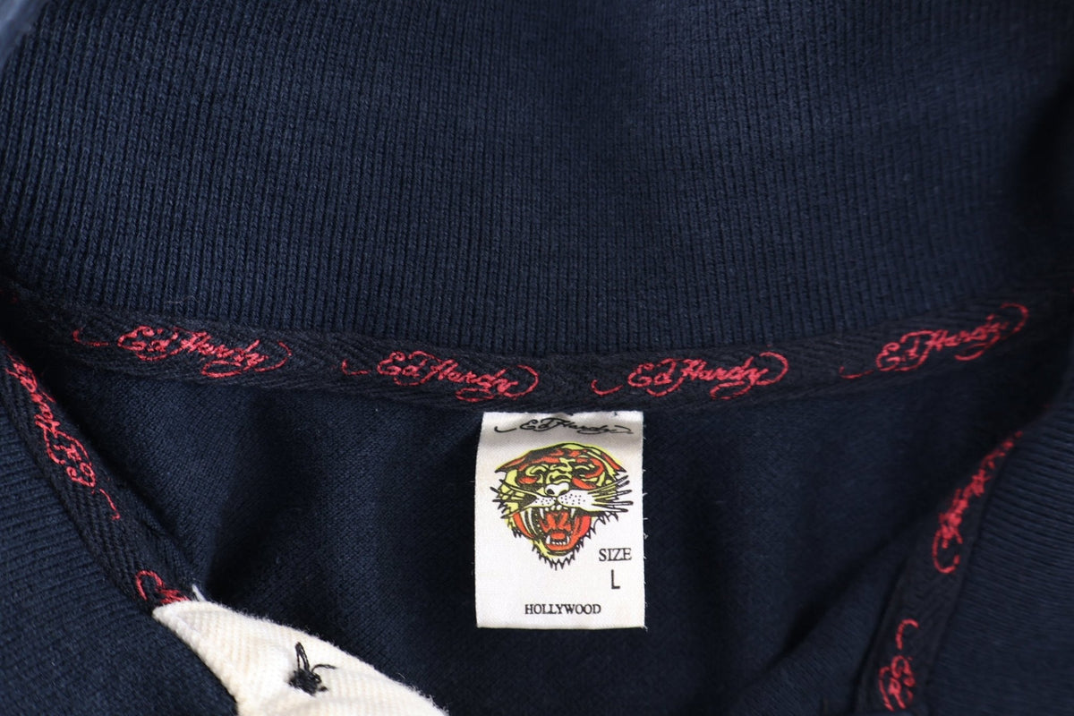 Ed Hardy Eagle Graphic Button Up