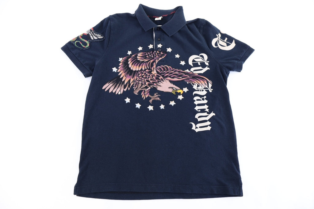 Ed Hardy Eagle Graphic Button Up