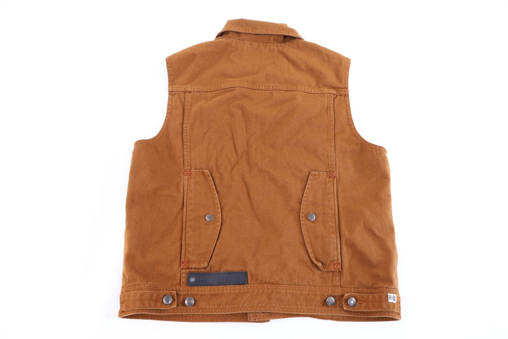Harley Davidson Motorcycles Button Down Vest
