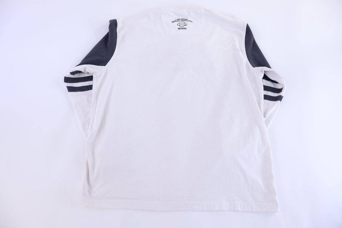 Harley Davidson Motorcycles Embroidered LS T-shirt product image 2