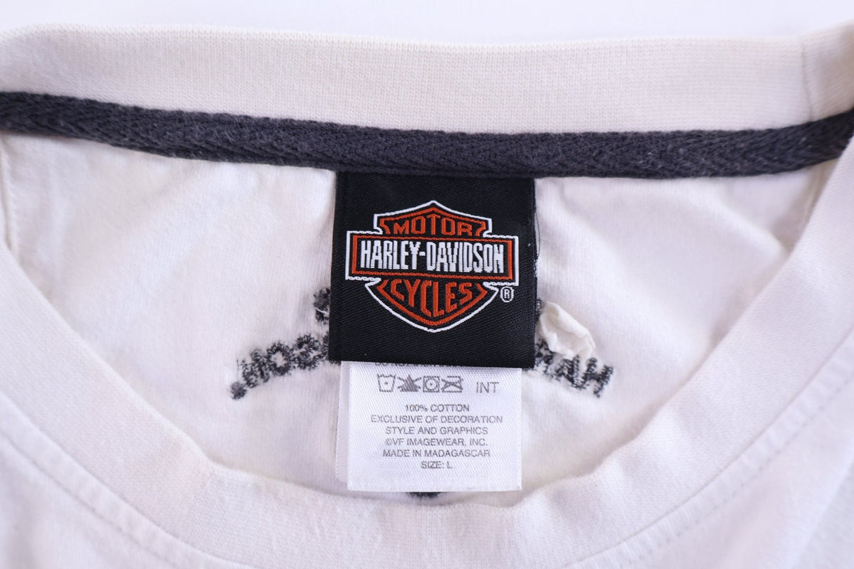 Harley Davidson Motorcycles Embroidered LS T-shirt product image 3