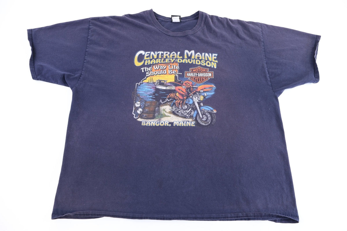 Harley Davidson Motorcycles Maine T-shirt product image 1