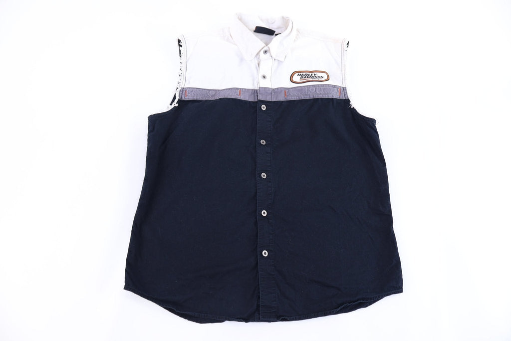 Harley Davidson Motorcycles Multicolor Button Down