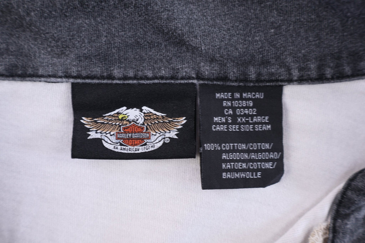 Harley Davidson Motorcycles Multicolor LS T-shirt product image 3