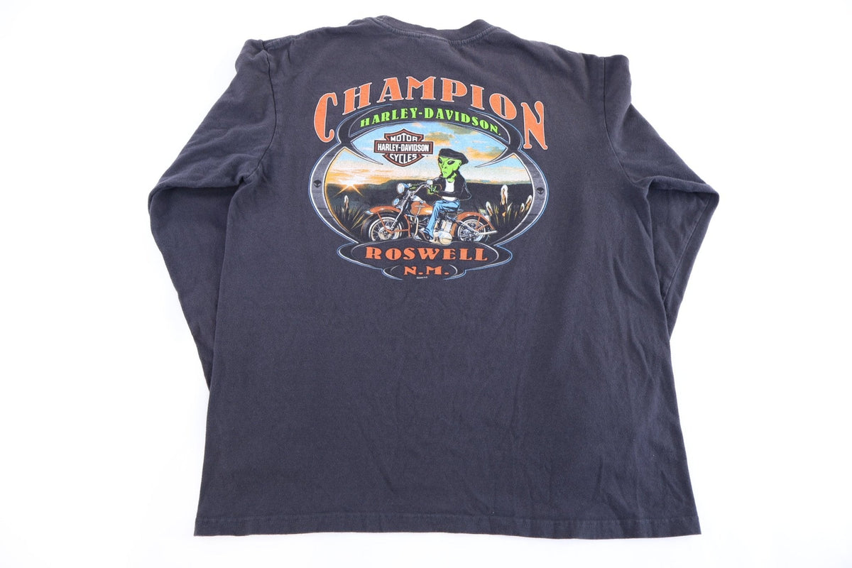 Harley Davidson Motorcycles New Mexico LS T-shirt product image 2