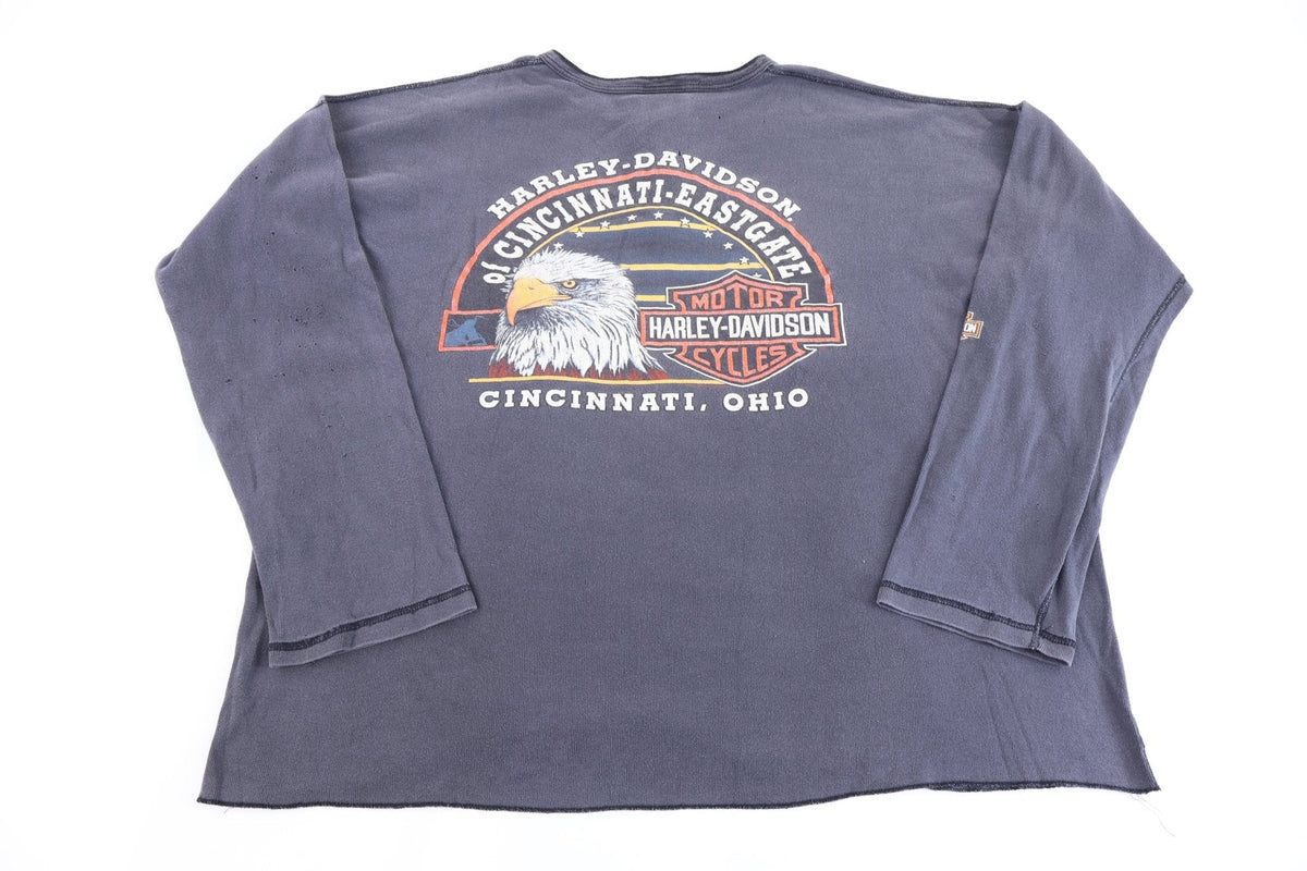 Harley Davidson Motorcycles Ohio LS Henley T-shirt product image 1