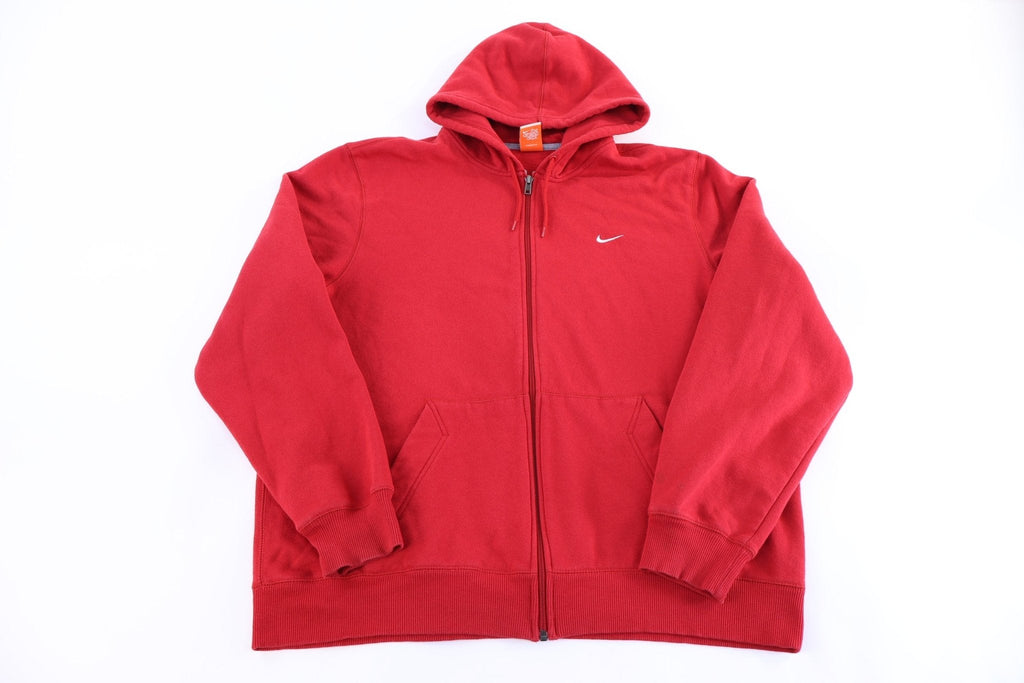 Nike Embroidered Logo Red Full Zip Jacket product image 1