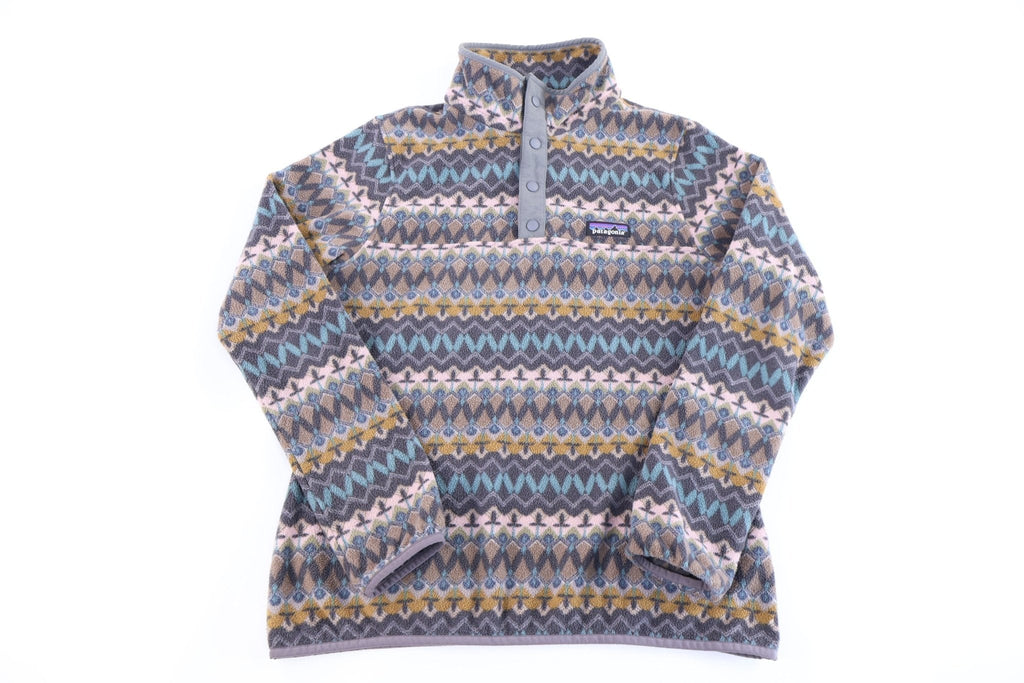 Patagonia Logo Patch Snap-T Fleece Pullover