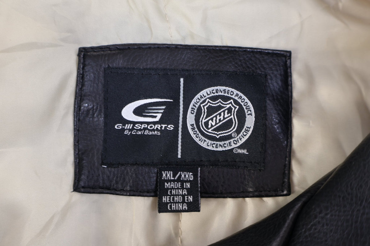 Pittsburgh Penguins Hockey Black & Cream Full Zip Jacket product image 3