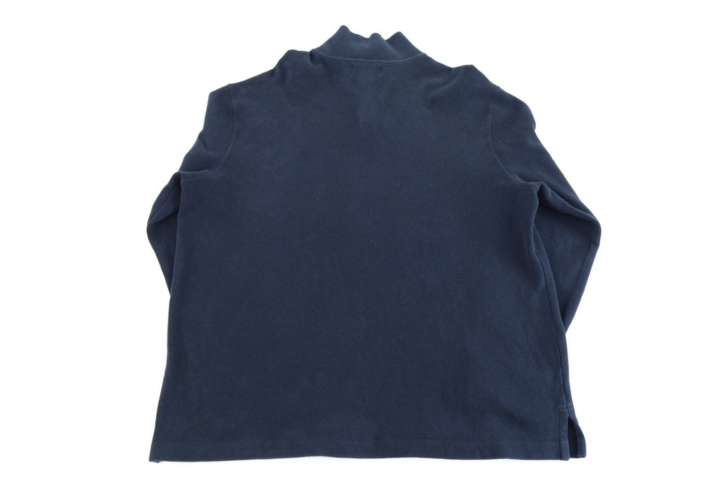 Polo by Ralph Lauren Embroidered Logo Black Quarter Zip Pullover