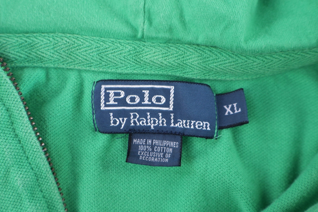 Polo by Ralph Lauren Embroidered Logo Full Zip Sweater