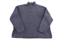 Polo by Ralph Lauren Embroidered Logo Grey Quarter Zip Pullover