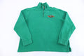 Polo by Ralph Lauren Embroidered Pony Green Quarter Zip Pullover