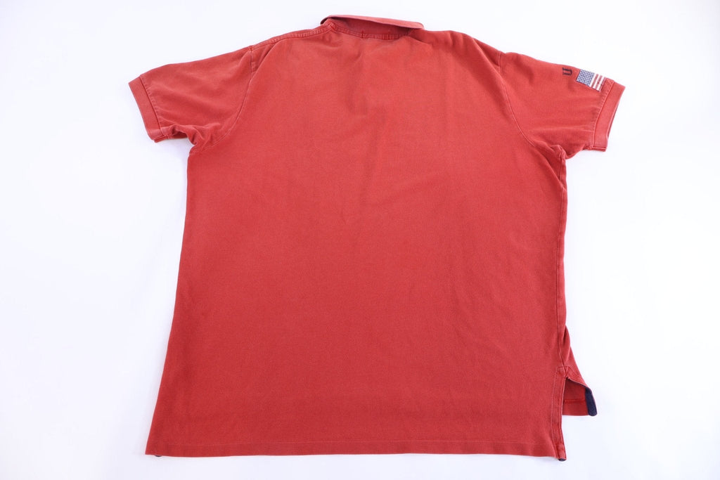 Polo by Ralph Lauren Embroidered Pony Red Button Up