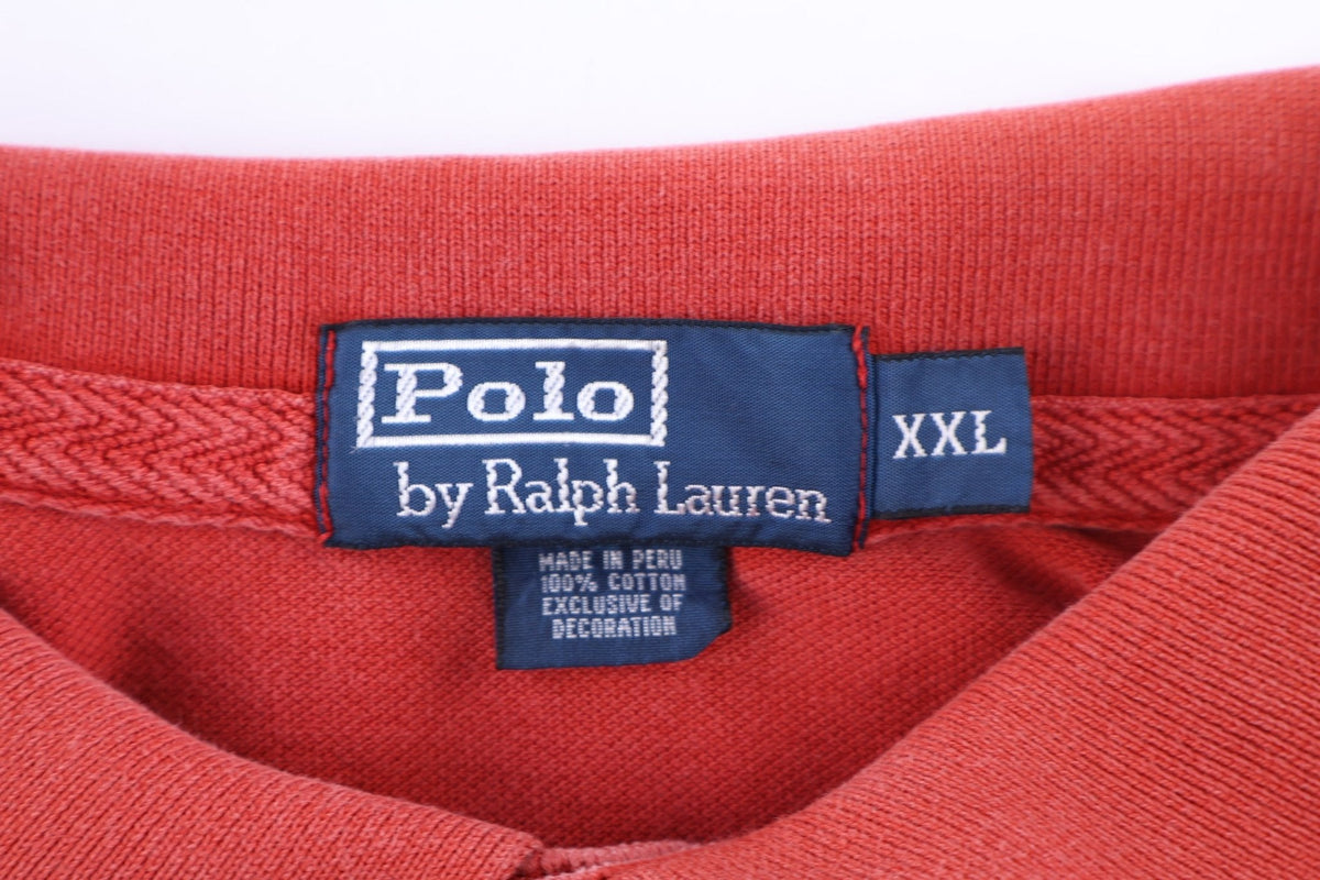 Polo by Ralph Lauren Embroidered Pony Red Button Up