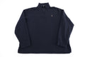 Polo Ralph Lauren Embroidered Logo Black Quarter Zip Pullover