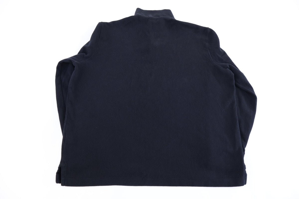 Polo Ralph Lauren Embroidered Logo Black Quarter Zip Pullover