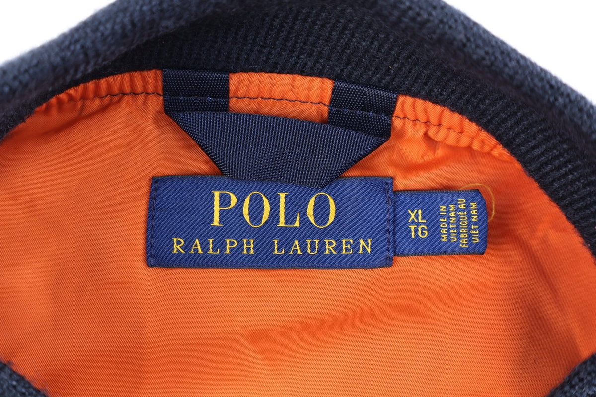 Polo Ralph Lauren Embroidered Logo Navy Full Zip Bomber product image 3