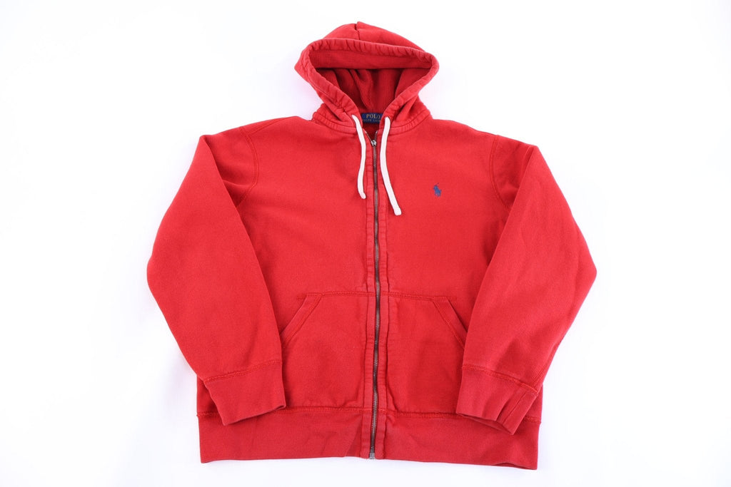 Polo Ralph Lauren Embroidered Logo Red Full Zip Jacket product image 1