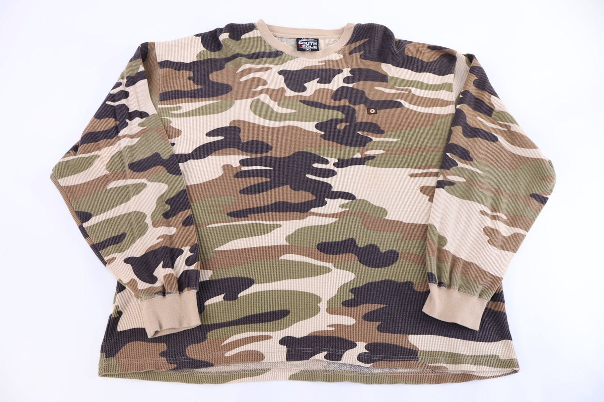 Southpole Camo Pattern Thermal LS T-shirt product image 1