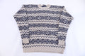 Vintage Abercrombie & Fitch Multipattern Knit Sweater