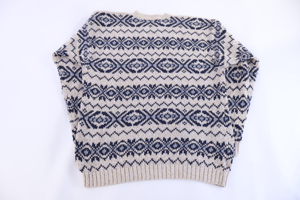 Vintage Abercrombie & Fitch Multipattern Knit Sweater