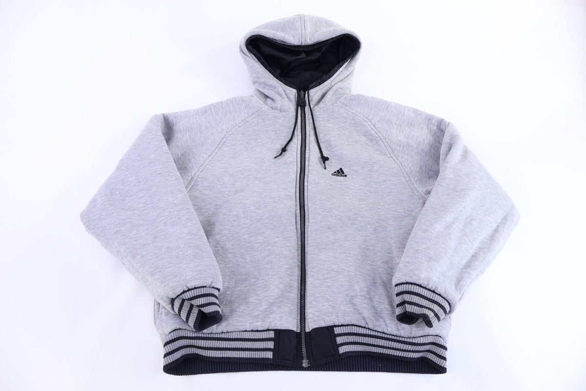 Vintage Adidas Embroidered Logo Full Zip Reversible Jacket product image 4