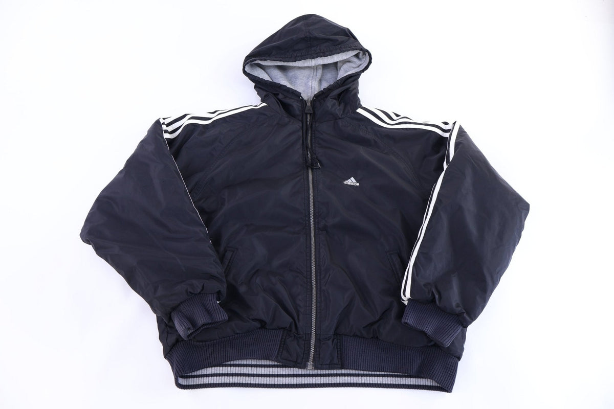 Vintage Adidas Embroidered Logo Full Zip Reversible Jacket product image 1