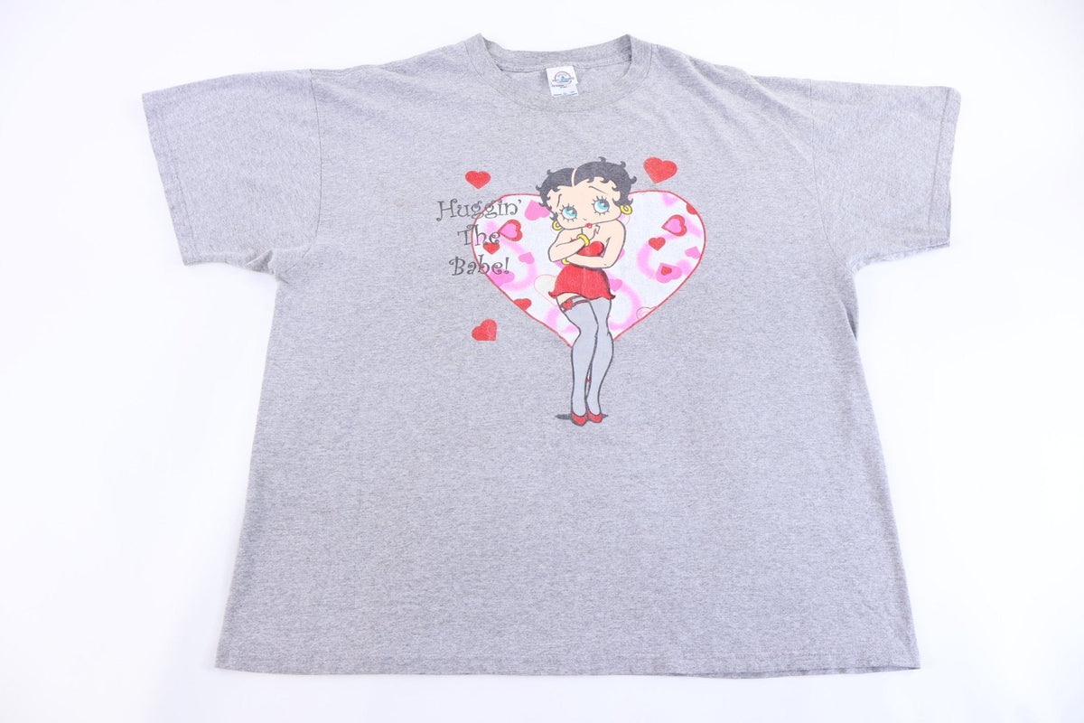 Vintage Betty Boop Huggin' The Babe! T-shirt product image 1