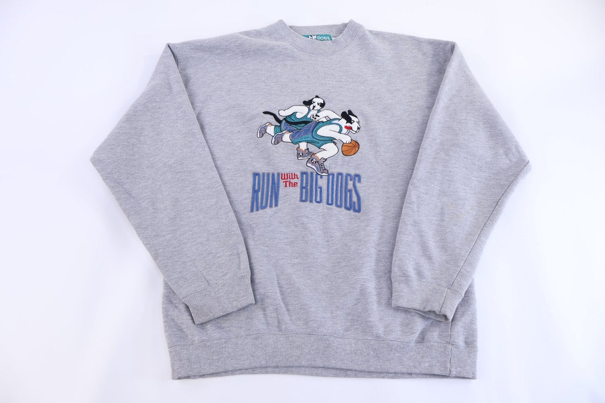 Vintage Big Dogs Run With The Embroidered Sweatshirt product image 1