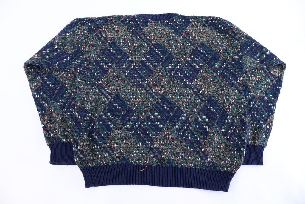 Vintage Enro Multipattern Knit Sweater