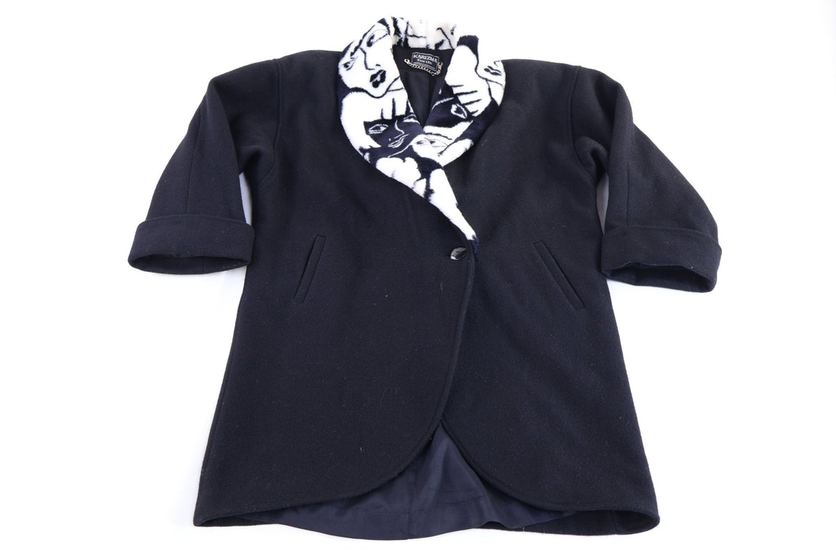 Vintage Karizma East Ltd Black Trench Coat product image 1