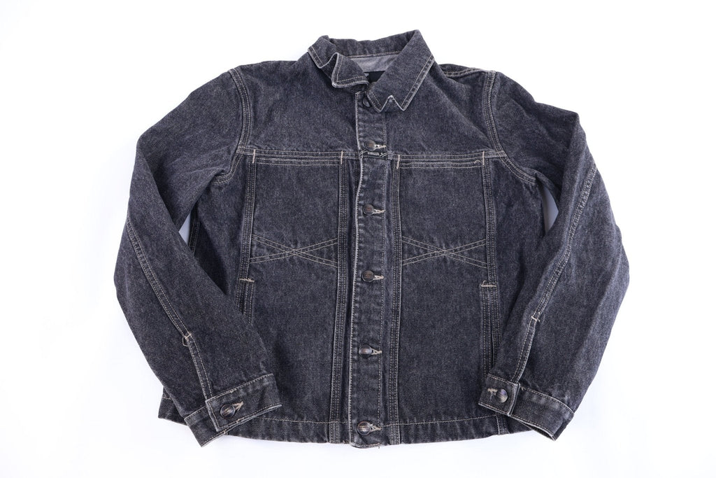 Vintage Marithe Francois Girbaud Black Denim Jacket product image 1