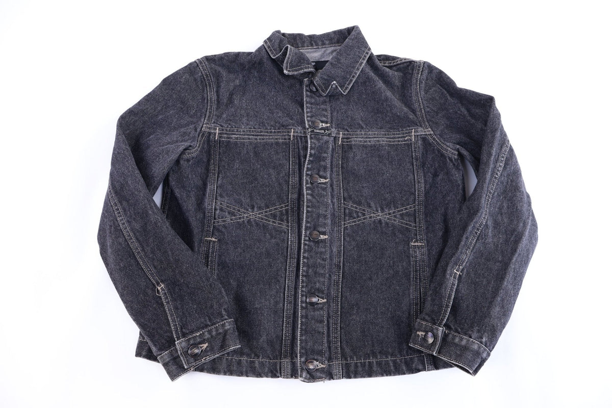 Vintage Marithe Francois Girbaud Black Denim Jacket product image 1