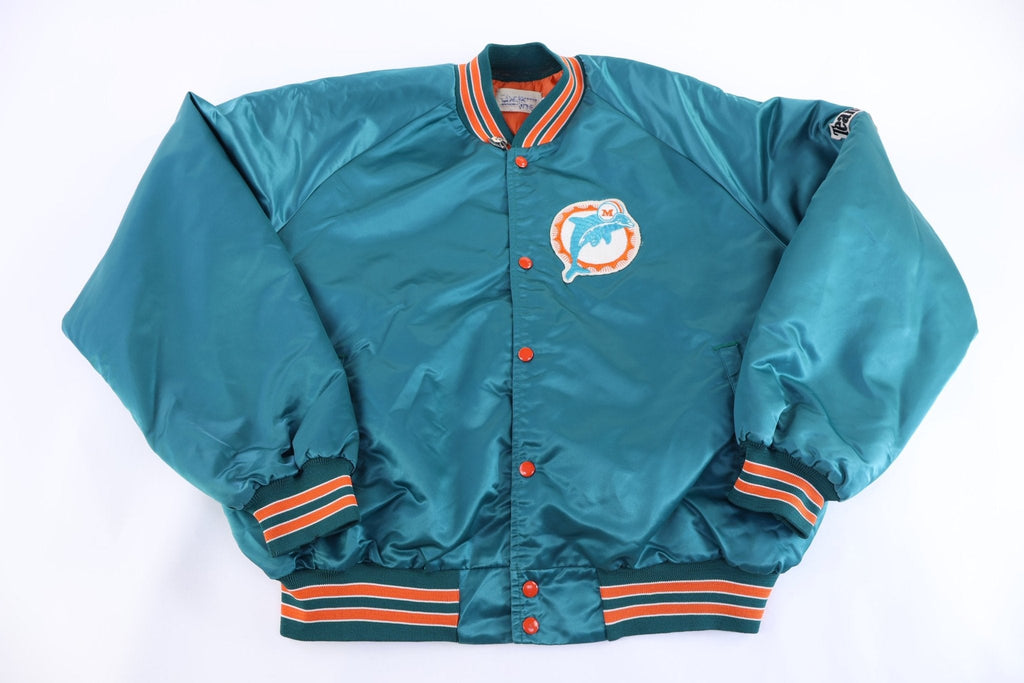 Vintage Miami Dolphins Football Bomber Jacket product image 1