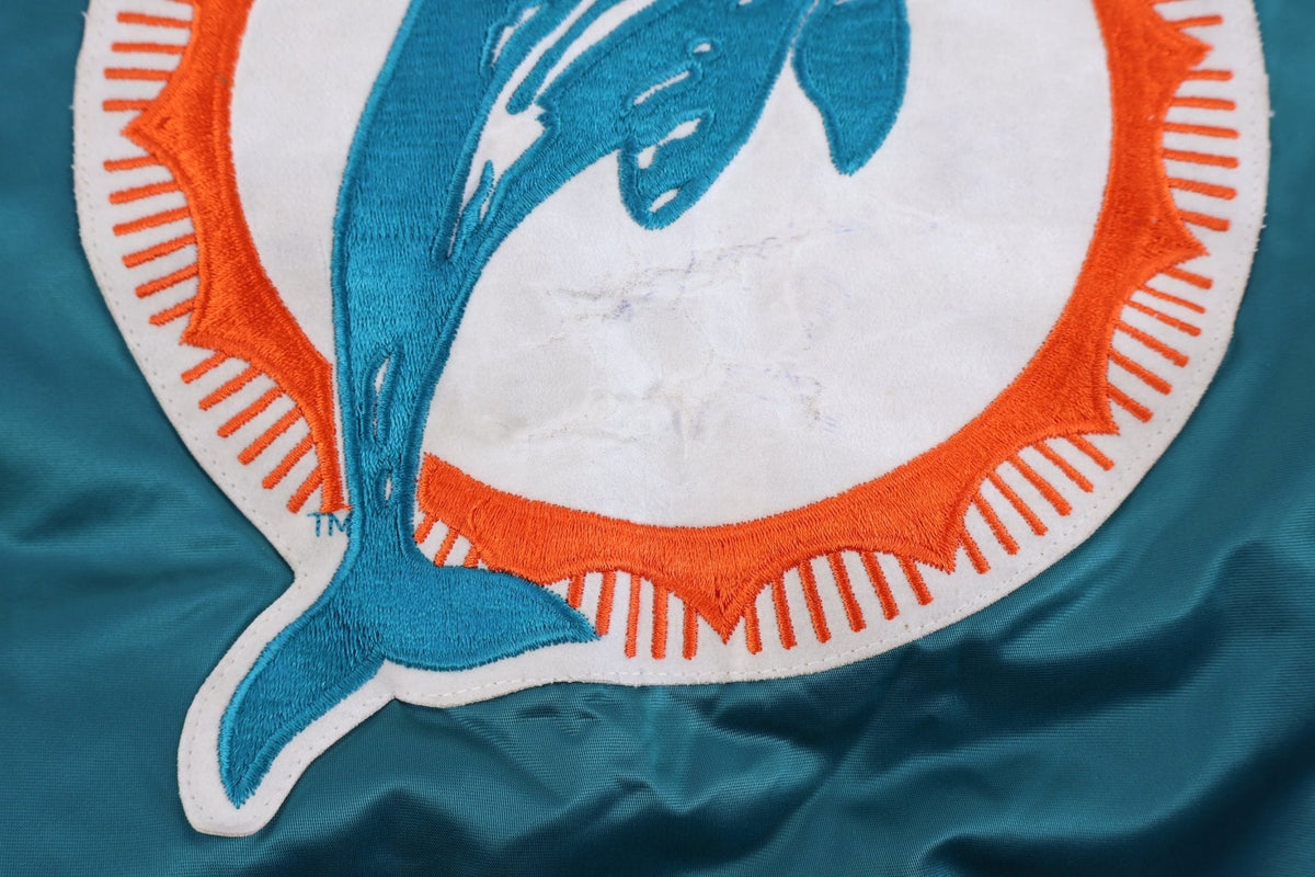 Vintage Miami Dolphins Football Bomber Jacket product image 3