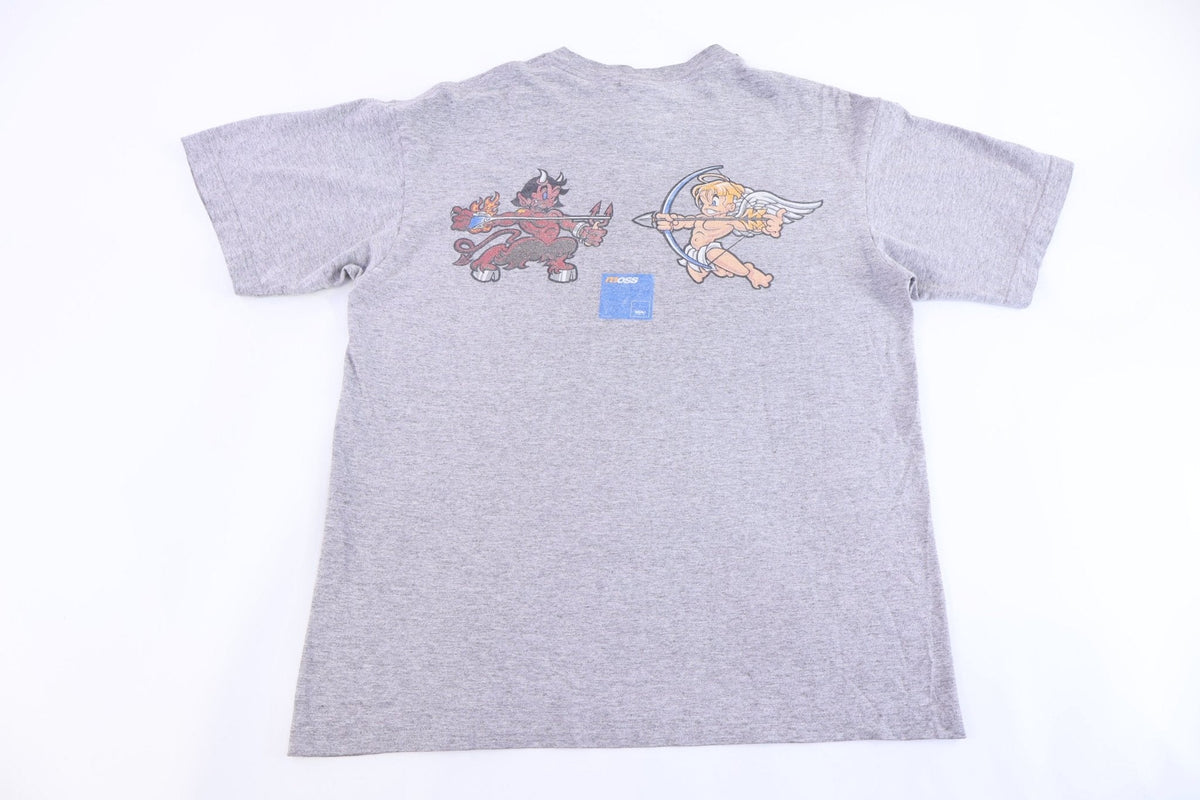 Vintage Mossimo Angel & Devil Graphic T-shirt product image 1