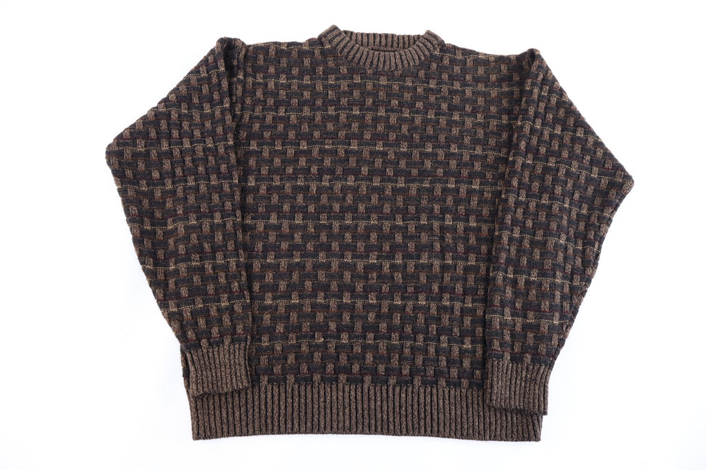 Vintage Musingwear Multipattern Knit Sweater