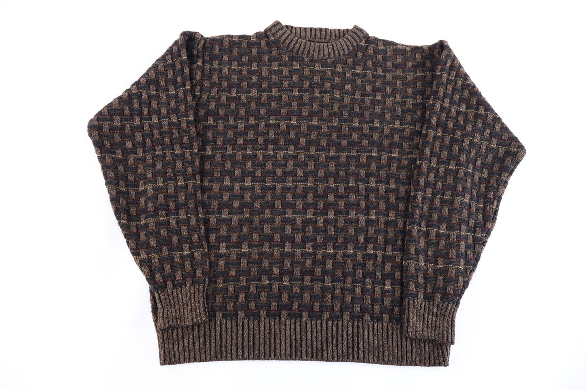 Vintage Musingwear Multipattern Knit Sweater